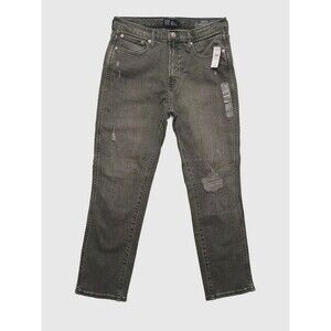 Gap High-Rise Vintage Slim Straight Women's Distressed Ankle Jeans Size 12/31R
